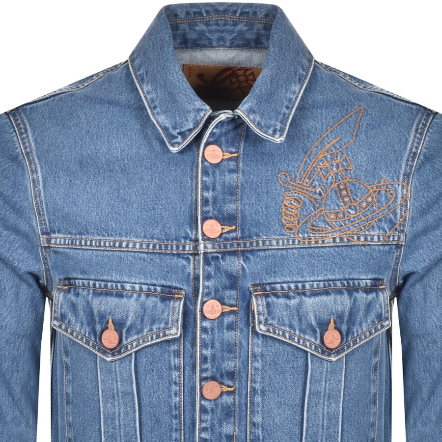 Alternative Image for ProductVivienne Westwood Denim Jacket Blue2